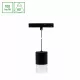SYSTEM SHIFT BASIC - HANGIT LUMINAIRE SUSPENDED 55X95MM (1100MM WIRE) 6W 3000K BLACK WLD70005WW SpectrumLED