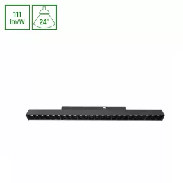   SYSTEM SHIFT BASIC - GRID M LINEAR LUMINAIRE 330MM 18W 3000K BLACK WLD70011WW SpectrumLED