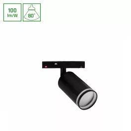   SYSTEM SHIFT BASIC - SPOT S RING LUMINAIRE  DIRECTIONAL 55X100X160MM 6W 3000K BLACK WLD70012WW SpectrumLED