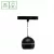 SYSTEM SHIFT BASIC - GLOBE P RING BALL LUMINAIRE SUSPENDED 90MM 10W 3000K BLACK WLD70014WW SpectrumLED