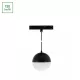 SYSTEM SHIFT BASIC - GLOBE P BALL LUMINAIRE SUSPENDED 90MM 10W  4000K BLACK WLD70021NW SpectrumLED
