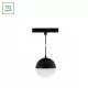 SYSTEM SHIFT BASIC - GLOBE P BALL LUMINAIRE SUSPENDED 90MM 10W  2700K BLACK WLD70021WW SpectrumLED