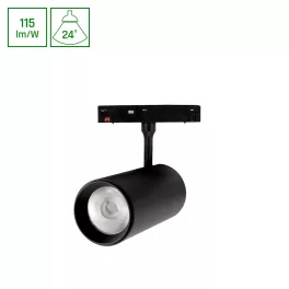   SYSTEM SHIFT BASIC - SPOT L LUMINAIRE  DIRECTIONAL 55X120X180MM 20W 4000K BLACK WLD70022NW SpectrumLED