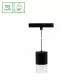 SYSTEM SHIFT BASIC - HANGIT LUMINAIRE SUSPENDED 55X95MM (1100MM WIRE) 7W 4000K BLACK WLD70024NW SpectrumLED
