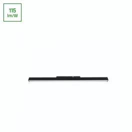   SYSTEM SHIFT BASIC - LINE M LINEAR LUMINAIRE 600MM 20W 4000K BLACK WLD70027NW SpectrumLED