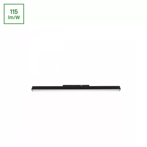 SYSTEM SHIFT BASIC - LINE M LINEAR LUMINAIRE 600MM 20W 4000K BLACK WLD70027NW SpectrumLED