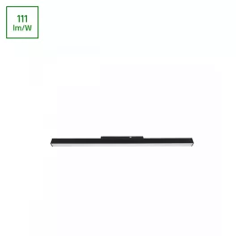   SYSTEM SHIFT BASIC - LINE M LINEAR LUMINAIRE 600MM 20W 2700K BLACK WLD70027WW SpectrumLED