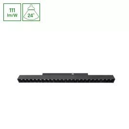   SYSTEM SHIFT BASIC - GRID M LINEAR LUMINAIRE 330MM 18W 4000K BLACK WLD70030NW SpectrumLED
