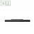 SYSTEM SHIFT BASIC - GRID M LINEAR LUMINAIRE 330MM 18W 4000K BLACK WLD70030NW SpectrumLED