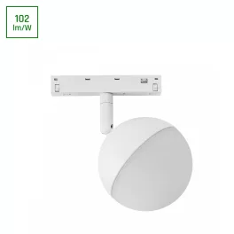   SYSTEM SHIFT BASIC - GLOBE BALL LUMINAIRE 90MM 10W 2700K WHITE WLD70036WW SpectrumLED