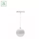 SYSTEM SHIFT BASIC - GLOBE P BALL LUMINAIRE SUSPENDED 90MM 10W  4000K WHITE WLD70037NW SpectrumLED