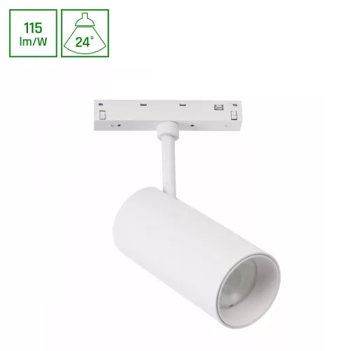 SYSTEM SHIFT BASIC - SPOT L LUMINAIRE  DIRECTIONAL 55X120X180MM 20W 4000K WHITE WLD70038NW SpectrumLED