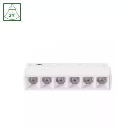   SYSTEM SHIFT BASIC - GRID XS LINEAR LUMINAIRE 110MM 6W 2700K WHITE WLD70044WW SpectrumLED
