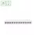 SYSTEM SHIFT BASIC - GRID S LINEAR LUMINAIRE 220MM 12W 4000K WHITE WLD70045NW SpectrumLED