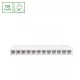 SYSTEM SHIFT BASIC - GRID S LINEAR LUMINAIRE 220MM 12W 4000K WHITE WLD70045NW SpectrumLED