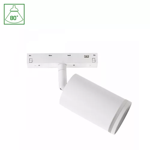 SYSTEM SHIFT BASIC - SPOT S RING LUMINAIRE  DIRECTIONAL 55X100X160MM 7W 2700K WHITE WLD70047WW SpectrumLED