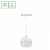 SYSTEM SHIFT BASIC - GLOBE P RING BALL LUMINAIRE SUSPENDED 90MM 10W 4000K WHITE WLD70049NW SpectrumLED