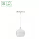 SYSTEM SHIFT BASIC - GLOBE P RING BALL LUMINAIRE SUSPENDED 90MM 10W 2700K WHITE WLD70049WW SpectrumLED