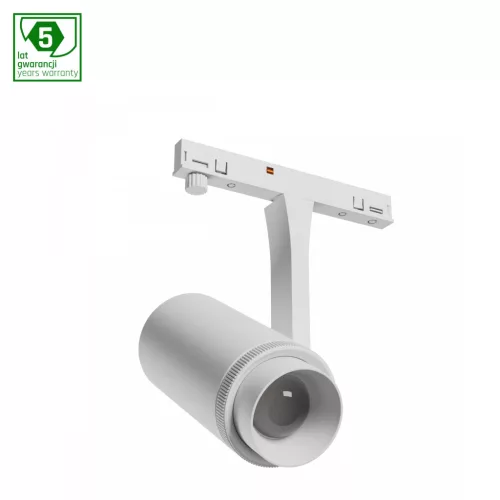 SYSTEM SHIFT NANO - SPOT ZOOM TRACKLIGHT 40x80x145MM 7W 15-45DEG WHITE 5Y WARRANTY WLD80001 SpectrumLED