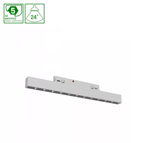 SYSTEM SHIFT NANO - GRID S LINEAR TRACKLIGHT 196X12X30MM 10W 24DEG WHITE 5Y WARRANTY WLD80003 SpectrumLED