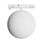 SYSTEM SHIFT NANO - GLOBE SHPERE TRACKLIGHT 100x120MM 7W WHITE 5Y WARRANTY WLD80006 SpectrumLED