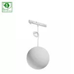 SYSTEM SHIFT NANO - GLOBE P SHPERE TRACKLIGHT PENDANT 100+1000MM CABLE 7W WHITE 5Y WARRANTY WLD80008 SpectrumLED