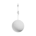 SYSTEM SHIFT NANO - GLOBE P SHPERE TRACKLIGHT PENDANT 100+1000MM CABLE 7W WHITE 5Y WARRANTY WLD80008 SpectrumLED