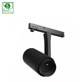   SYSTEM SHIFT NANO - SPOT ZOOM TRACKLIGHT 40x80x145MM 7W 15-45DEG BLACK 5Y WARRANTY WLD80012 SpectrumLED