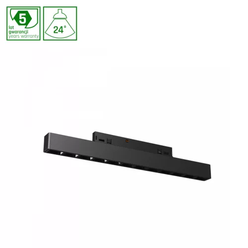 SYSTEM SHIFT NANO - GRID S LINEAR TRACKLIGHT 196X12X30MM 10W 24DEG BLACK 5Y WARRANTY WLD80014 SpectrumLED