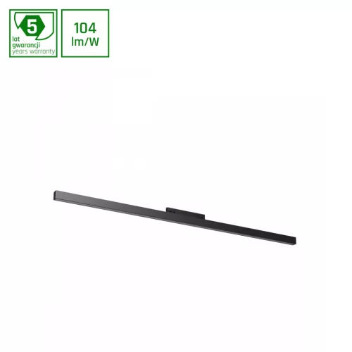 SYSTEM SHIFT NANO - LINE M LINEAR TRACKLIGHT 600X12X30MM 20W 100DEG BLACK 5Y WARRANTY WLD80016 SpectrumLED