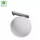 SYSTEM SHIFT NANO - GLOBE SHPERE TRACKLIGHT 100x120MM 7W BLACK 5Y WARRANTY WLD80017 SpectrumLED