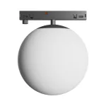 SYSTEM SHIFT NANO - GLOBE SHPERE TRACKLIGHT 100x120MM 7W BLACK 5Y WARRANTY WLD80017 SpectrumLED