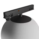 SYSTEM SHIFT NANO - GLOBE SHPERE TRACKLIGHT 100x120MM 7W BLACK 5Y WARRANTY WLD80017 SpectrumLED
