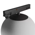SYSTEM SHIFT NANO - GLOBE SHPERE TRACKLIGHT 100x120MM 7W BLACK 5Y WARRANTY WLD80017 SpectrumLED