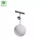 SYSTEM SHIFT NANO - GLOBE P SHPERE TRACKLIGHT PENDANT 100+1000MM CABLE 7W BLACK 5Y WARRANTY WLD80019 SpectrumLED