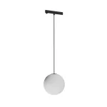 SYSTEM SHIFT NANO - GLOBE P SHPERE TRACKLIGHT PENDANT 100+1000MM CABLE 7W BLACK 5Y WARRANTY WLD80019 SpectrumLED