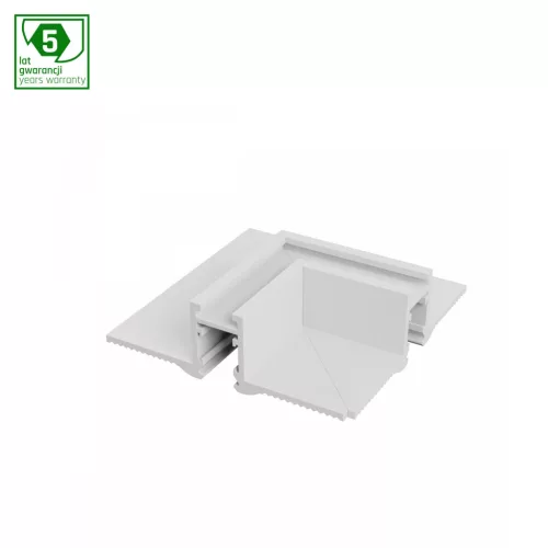 SYSTEM SHIFT NANO - CONNECTOR "L" HORIZONTAL TRIMLESS WHITE WLD80039 SpectrumLED
