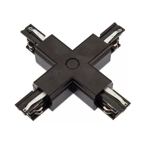 SPS 2 csatlakozó „KERESZT", fekete SPECTRUM WOJ05186 SpectrumLED