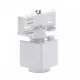 SPS2 ADAPTER SLIM 3PHASE WITH SOCKET Fehér SPECTRUM WOJ07044 SpectrumLED