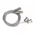 UNIVERSAL SUSPENSION KIT AND GALVANIZED STEEL WIRE    8M 2pcs SILVER SPECTRUM