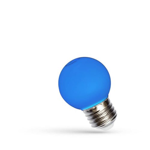 LED Kisgömb E27 230V 1W kék, WOJ11797 SpectrumLED