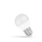 E27 LED-fényforrás, 4 W, Hideg fehér CW K lm, WOJ13033 SpectrumLED