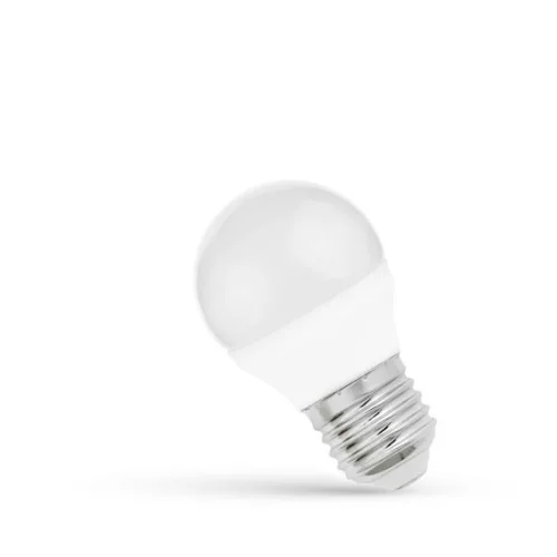 E27 LED-fényforrás, 4 W, Hideg fehér CW K lm, WOJ13033 SpectrumLED