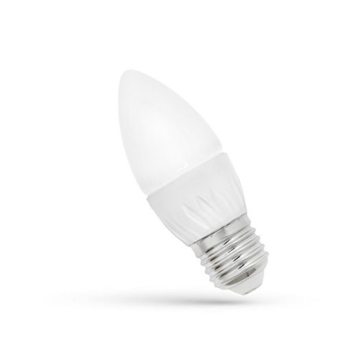 [OUTLET] E27 LED-fényforrás, 4 W, Hideg fehér CW 6000K 340lm, WOJ13037 SpectrumLED