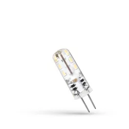  G4 LED-fényforrás 12 V, 1,5 W, Meleg fehér WW 3000K 95lm, WOJ13117 SpectrumLED