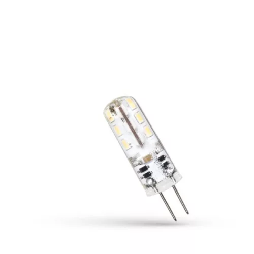 G4 LED-fényforrás 12 V, 1,5 W, Meleg fehér WW 3000K 95lm, WOJ13117 SpectrumLED
