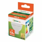 GU5,3 LED-fényforrás 12 V, 6 W, Meleg fehér WW 3000K 580lm, WOJ13133 SpectrumLED