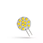 LED G4 12V 1,2W 12 LED WW 20x30mm, WOJ13784 SpectrumLED - Utolsó darabok!!