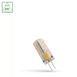 G4 LED-fényforrás 12 V, 2 W, Hideg fehér