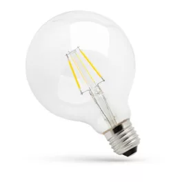   E27 LED-fényforrás, 8 W, filament, Meleg fehér WW 2700K 1000lm, WOJ13868 SpectrumLED